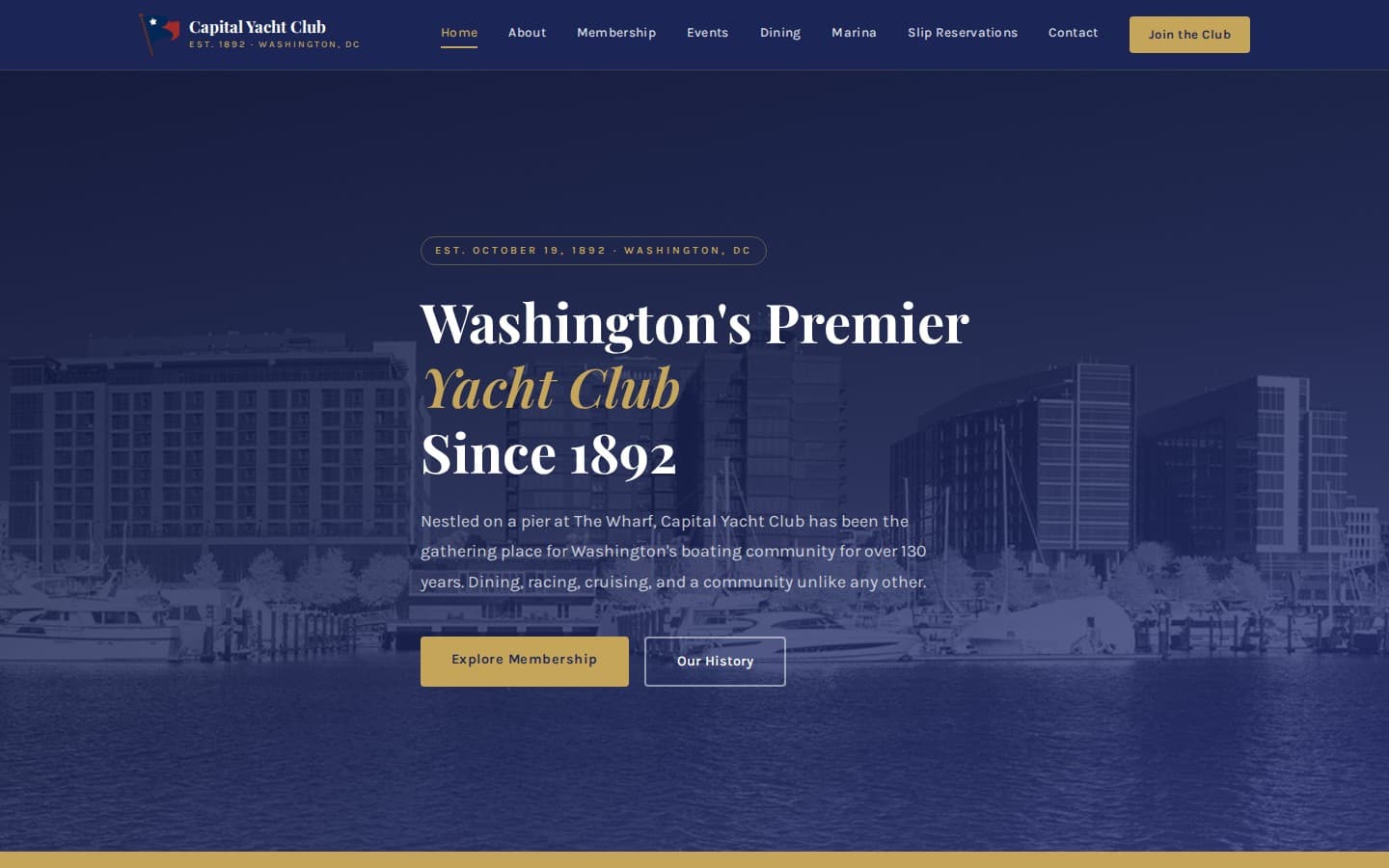 Capital Yacht Club screenshot